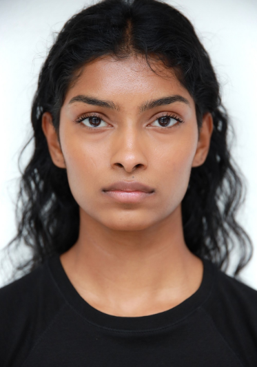 Model headshot front